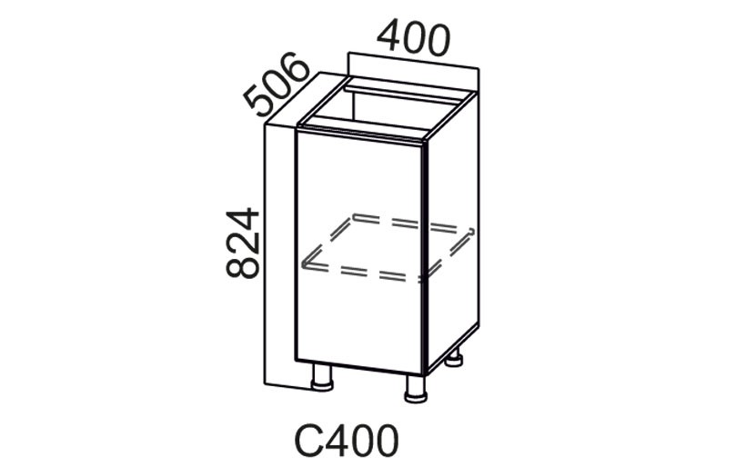 Стол-рабочий «Геометрия С400»